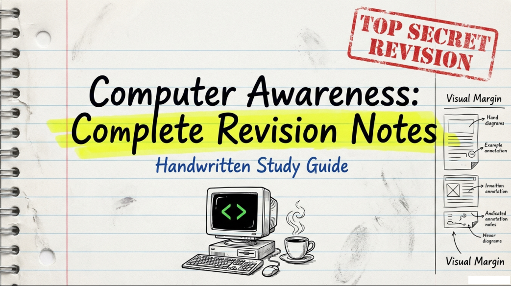 Computer Awareness Revision – AGTA 2759, Lekhpal, Pharmacist, ADO, VPO